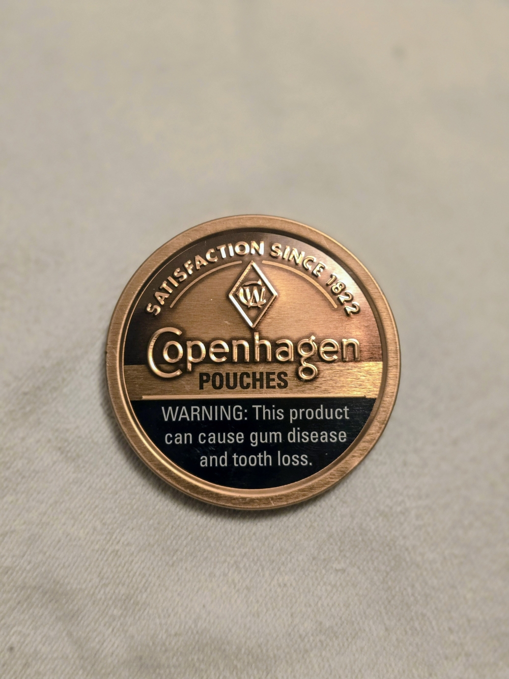 Copenhagen Pouches Copper Tin